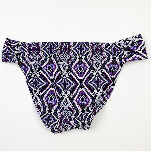 Mossimo Supply Co. Geometric Print Halter Tankini Top with Side Tab Bottoms - Picture 7 of 11